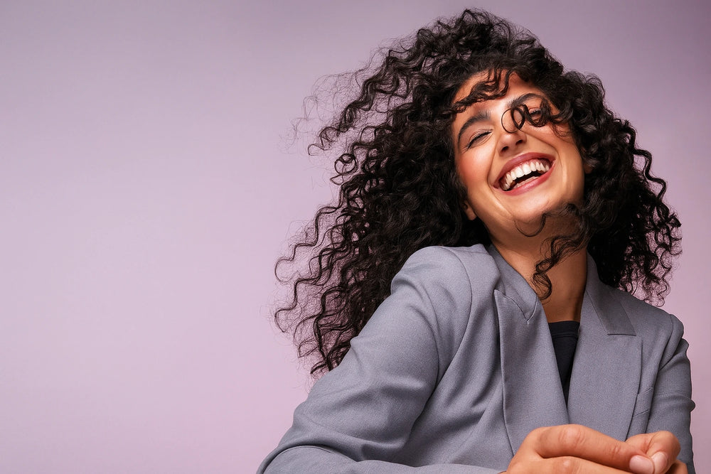 Product flat-lay on white background